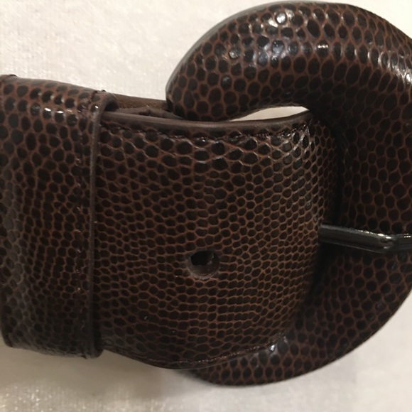 Betsey Johnson Women's Brown Man Made Belt - MED - Picture 4 of 10